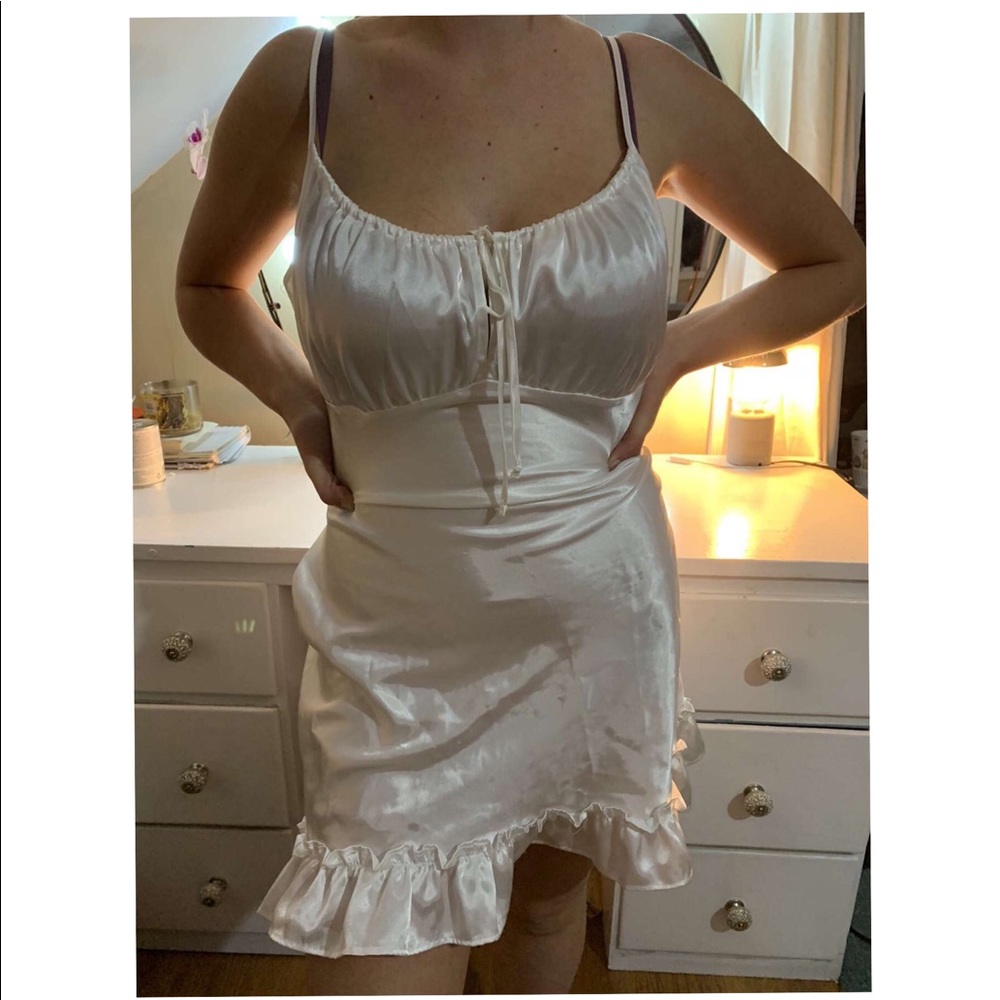 La vie en rose slip dress